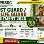 UPSSSC Forest Guard Recruitment 2026 online form start UPSSSC Forest Guard Recruitment 2026 online form start - Uttar Pradesh Sarkari Result