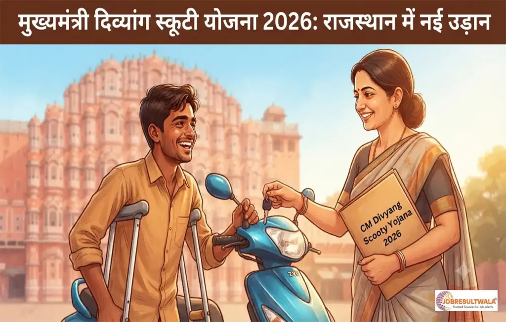मुख्यमंत्री दिव्यांग स्कूटी योजना 2026: आवेदन शुरू, 2500 स्कूटियां मिलेंगी
