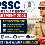 BPSSC Bihar Police SI Recruitment 2026 Notification Out BPSSC Bihar Police SI Recruitment 2026 Notification Out - Bihar Sarkari Result