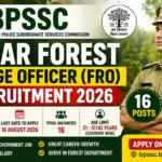 Great News!BPSSC Bihar Forest Range Officer Recruitment 2026 Great News!BPSSC Bihar Forest Range Officer Recruitment 2026 - Bihar Sarkari Result