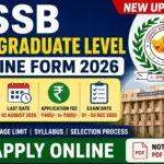 RSSB CET Graduate Level Online Form 2026 Apply Online, Notification, Eligibility, Last Date - Rajasthan Sarkari Result